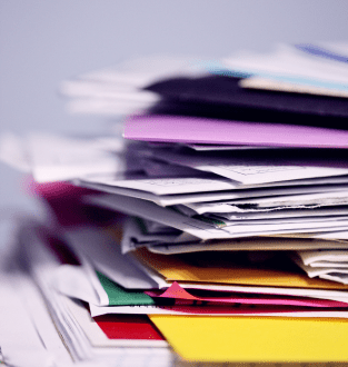 Stack of documents